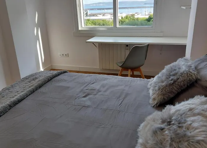 Apto Vistas Al Mar Cerca Playa Oza Appartement *